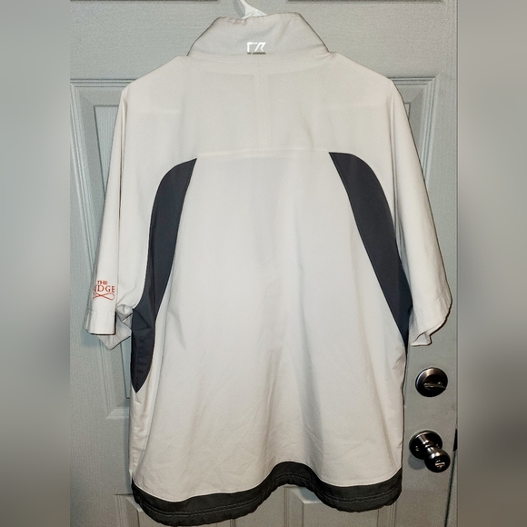 CB Cutter & Buck SF San Francisco Giants Logo Short Sleeve Windbreaker Men's L - Picture 2 of 10